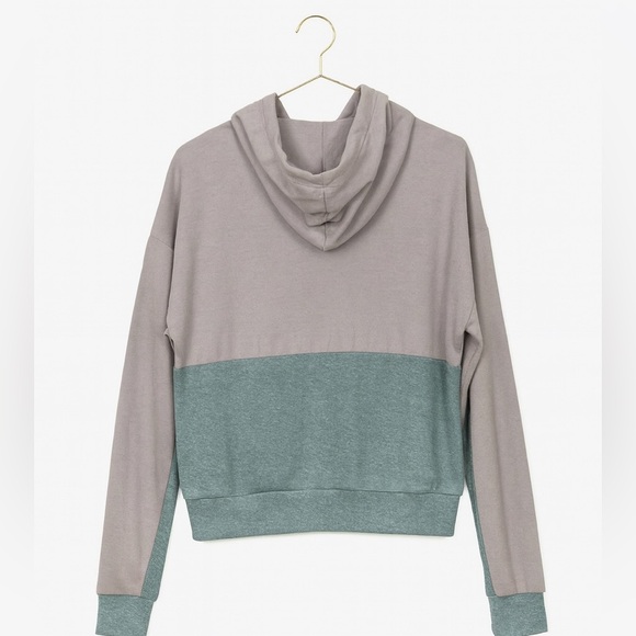 Calvin Klein Performance Women's Size Large Pink/Gray Block Hoodie Size Large - Picture 2 of 2